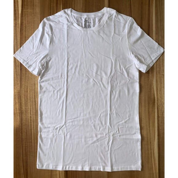 Jockey Mens 2 Pack White Crew Neck Casual T-Shirt Classic Fit Size Medium - Picture 3 of 9